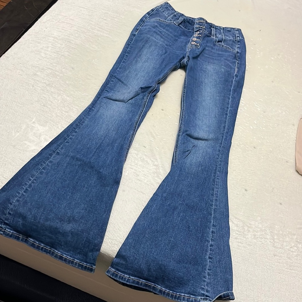 Rock n Roll Denim high rise flare jeans size 27x34